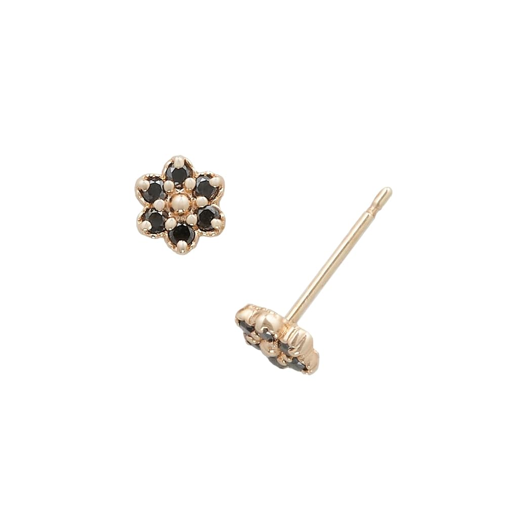 Amazon | [ノジェス] K10ブラックダイヤピアス | ピアス 通販